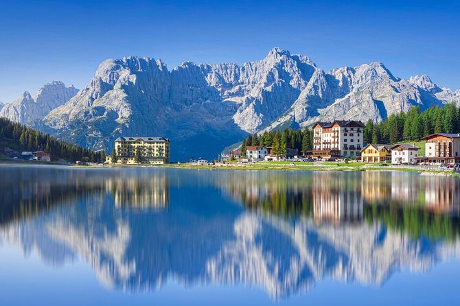 Dolomites & Cortina Small Group Tour from Venice - Tre Cime di Lavaredo views from Lake Antorno: the day’s “wow” factor stop