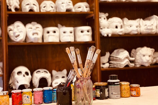 Mask Workshop - Paint Your Own Venetian Mask in Venice, Italy - A Venetian Souvenir Made by Hand, Not Just Bought