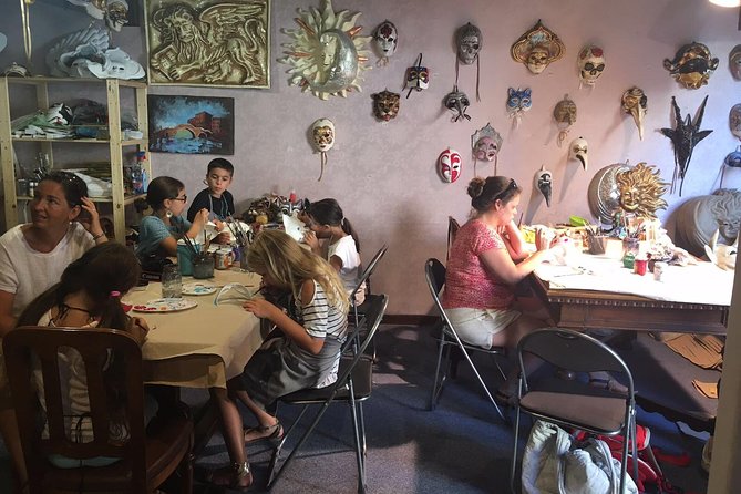 Mask Workshop - Paint Your Own Venetian Mask in Venice, Italy - What It Feels Like for Kids (and Why Adults Usually Enjoy It Too)