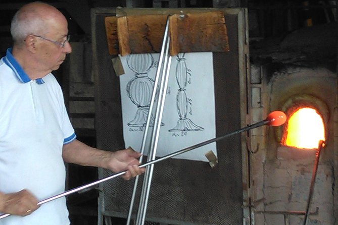 Private Boat Tour to Murano, Burano and Torcello - Murano at Ellegi: glassmaking you can actually watch
