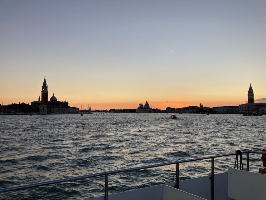 Punta Sabbioni - Venice at Sunset: Boat Tour with Aperitif - What the route reveals: Lido, San Giorgio, and the Arsenale from the lagoon