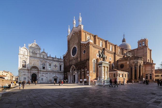 St. Mark's Basilica & Doge Palace + Murano, Burano Guided Tour - Meeting Point to Museums: Getting Oriented in St. Mark’s Square