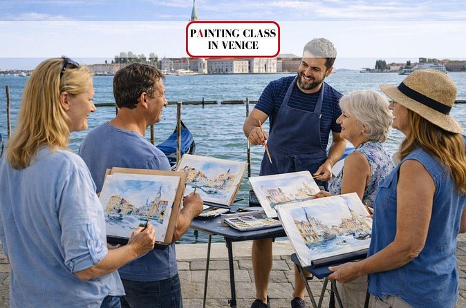 Venetian Watercolors Painting Workshop at the Historic Art Circle - Small group comfort: painting with fewer distractions