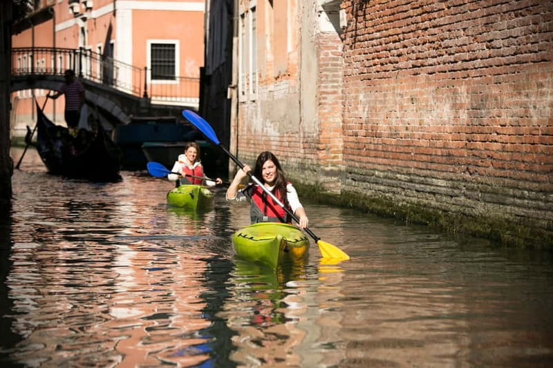 Venice: Guided Canal Kayak Tour at Day, Night, or Sunset - Starting at Venetian Rowing: The Part That Sets You Up