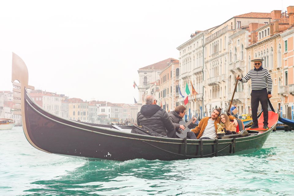 Venice: Shared Gondola Ride and Serenade - The 30-minute canal glide: inner canals, Grand Canal beauty, and the landmarks you’ll spot