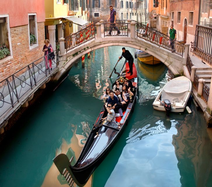 Venice: Shared Gondola Ride through the Lagoon City - Teatro La Fenice: seeing the theatre from the canal