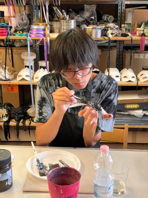Venice: Venetian Masks Workshop - The take-home souvenir: photos, finished masks, and packing reality