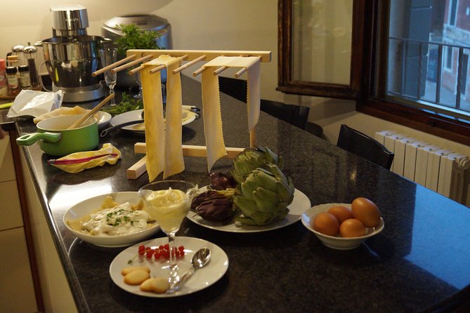 Yummy Cooking Class in Venice with Professional Chef - Lunch on the terrace with wine and water